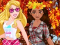 Gioco Flanelle autunnali Princess  in linea