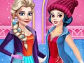 Gioco Principessa attività invernali  in linea
