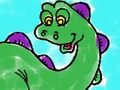 Gioco Libro da colorare di dinosauro  in linea