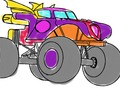 Gioco Libro da colorare di Monster Truck  in linea