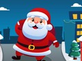Gioco La corsa in città di Babbo Natale  in linea