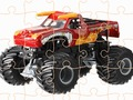 Gioco Monster Truck Jigsaw Challenge in linea