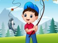 Gioco Puzzle di pesca  in linea