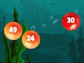 Gioco Ordinare le bolle di numeri  in linea