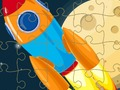 Gioco Spaceship Jigsaw in linea