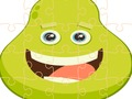 Gioco Puzzle di frutta da cartone animato in linea