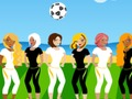 Gioco Palla testa in linea