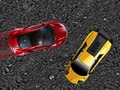 Gioco Le auto fantasiose inseguono in linea