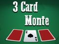 Gioco 3 carte Monte  in linea