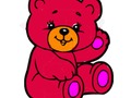 Gioco Ritorno a scuola: colorazione dell'orso dolce  in linea