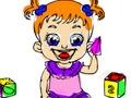 Gioco Ritorno a scuola: Baby Doll Coloring  in linea
