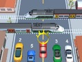 Gioco Auto contro treno  in linea