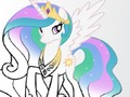 Gioco Libro da colorare di dolce pony  in linea