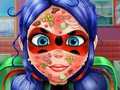 Gioco Dottoressa in pelle punteggiata  in linea