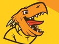 Gioco Colorazione di Dinosaur Warrior in linea