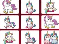 Gioco Simpatica memoria unicorno  in linea