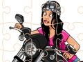 Gioco Crazy Bikers Jigsaw in linea