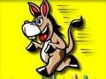 Gioco Libro da colorare di ritorno a scuola asino  in linea