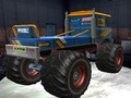 Gioco Guidare un monster truck attraverso le montagne  in linea