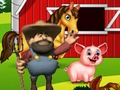 Gioco Differenze di fattoria dei cartoni animati  in linea