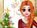 Gioco Principessa pronta per Natale  in linea