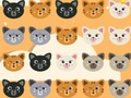 Gioco Cartona gattino carina 3 in linea