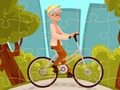 Gioco Happy Bike Riding Jigsaw in linea