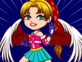 Gioco Chibi combattente di vestiti da combattimento in linea