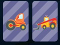 Gioco Memoria di grandi camion e automobili  in linea