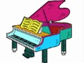 Gioco Ritorno a scuola: libro da colorare per pianoforte  in linea
