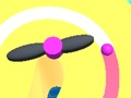 Gioco Ostacolo di palla guida  in linea