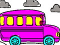 Gioco Libro da colorare scuolabus  in linea