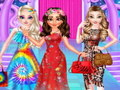 Gioco Principessa abito stile diverso moda  in linea