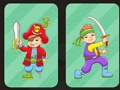 Gioco Memoria dei pirati amichevoli  in linea