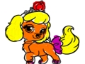 Gioco Principessa Di Animali Da Colorare  in linea
