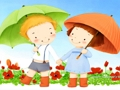 Gioco Puzzle del giorno dei bambini del fumetto  in linea