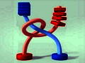 Gioco Canne intrecciate  in linea
