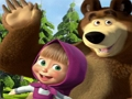 Gioco Masha e l'orso Spot La differenza  in linea