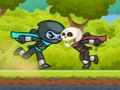 Gioco Ninja correre su e giù  in linea