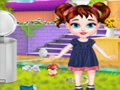 Gioco Baby Taylor pulizia del cortile  in linea
