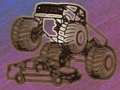 Gioco Monster Trucks da colorare  in linea