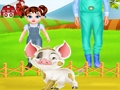 Gioco Baby Taylor Farm Tour Prendersi cura degli animali  in linea