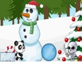 Gioco Avventura del panda di Natale in linea