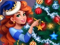Gioco Le ragazze giocano: decorazioni per l'albero di Natale  in linea