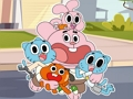 Gioco Gioco da colorare di World of Gumball in linea