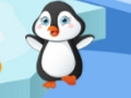 Gioco Baby pinguino da colorare  in linea