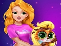 Gioco Salvataggio biondo Principessa Kitty in linea