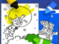 Gioco Colorare Alfie il lupo mannaro  in linea