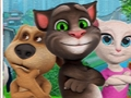 Gioco Talking tom jigsaw puzzle in linea