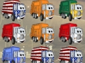 Gioco Abbinamento camion della spazzatura  in linea